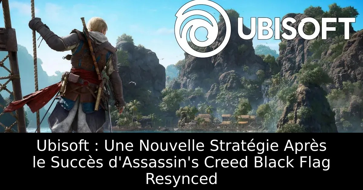 Ubisoft : Une Nouvelle Stratégie Après le Succès d&rsquo;Assassin&rsquo;s Creed Black Flag Resynced