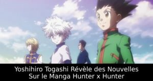 Yoshihiro Togashi Révèle des Nouvelles Sur le Manga Hunter x Hunter