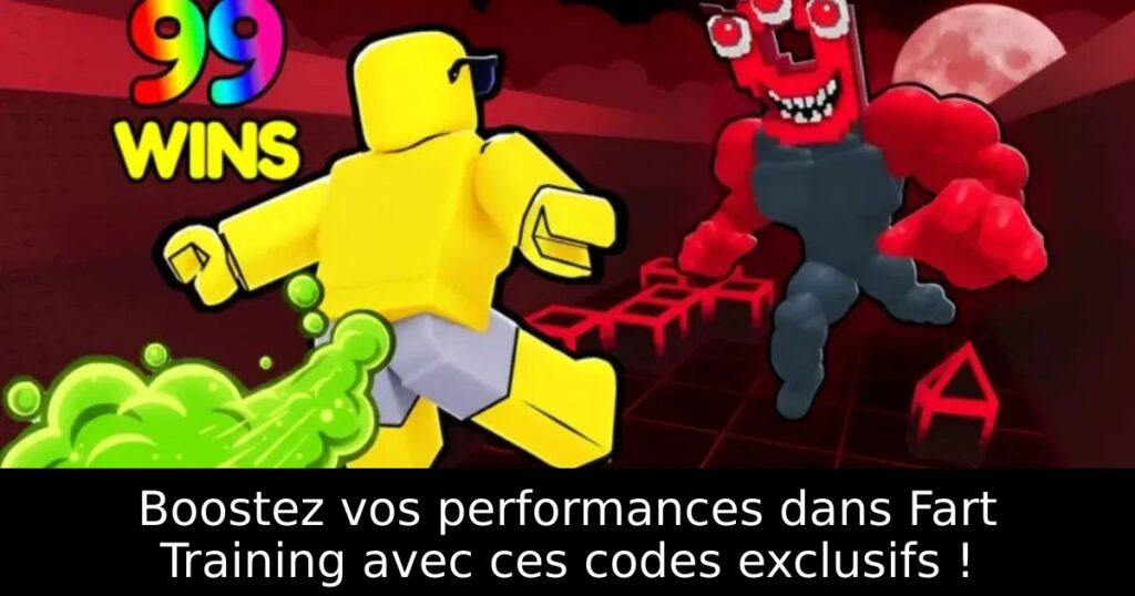Boostez vos performances dans Fart Training avec ces codes exclusifs !