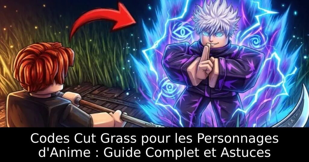 Codes Cut Grass pour les Personnages d&rsquo;Anime : Guide Complet et Astuces