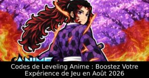 Codes de Leveling Anime : Boostez Votre Expérience de Jeu en Août 2026