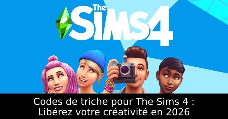 Codes de triche pour The Sims 4 : Libérez votre créativité en 2026