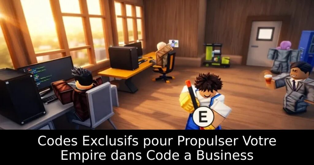 Codes Exclusifs pour Propulser Votre Empire dans Code a Business