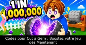 Codes pour Cut a Gem : Boostez votre Jeu dès Maintenant