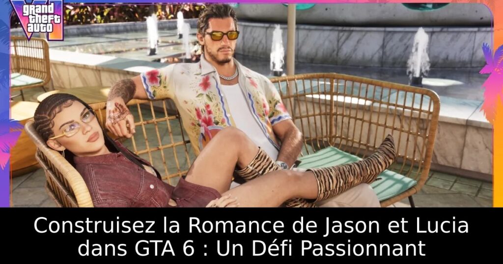 Construisez la Romance de Jason et Lucia dans GTA 6 : Un Défi Passionnant