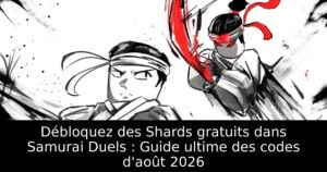 Débloquez des Shards gratuits dans Samurai Duels : Guide ultime des codes d&rsquo;août 2026