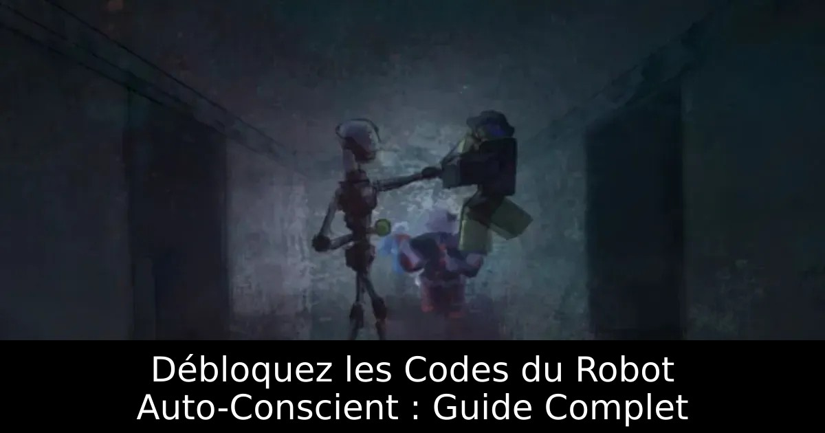 Débloquez les Codes du Robot Auto-Conscient : Guide Complet