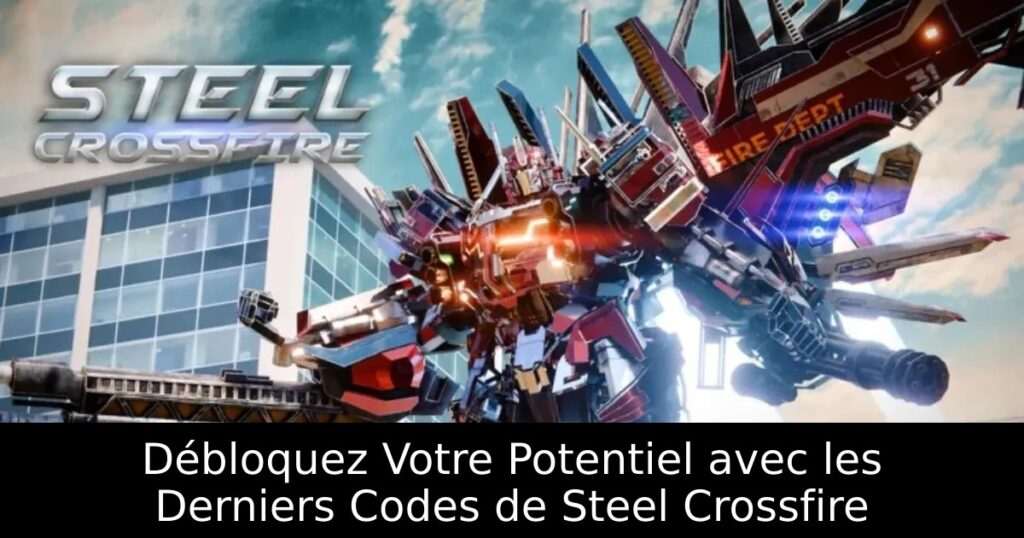 Débloquez Votre Potentiel avec les Derniers Codes de Steel Crossfire