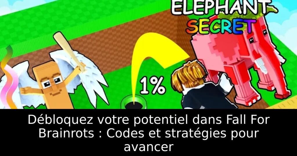Débloquez votre potentiel dans Fall For Brainrots : Codes et stratégies pour avancer