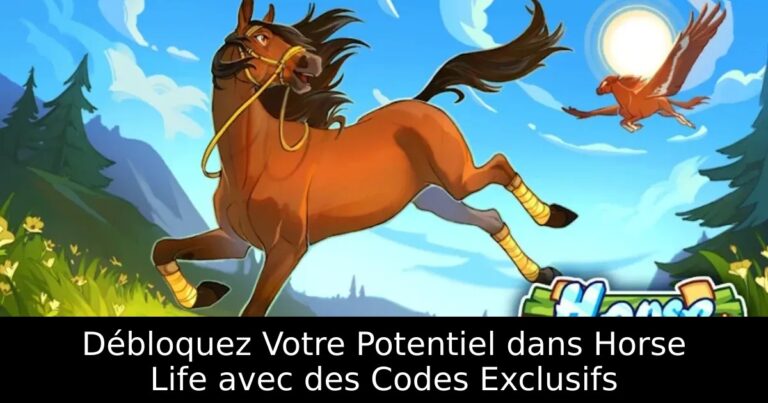 Débloquez Votre Potentiel dans Horse Life avec des Codes Exclusifs