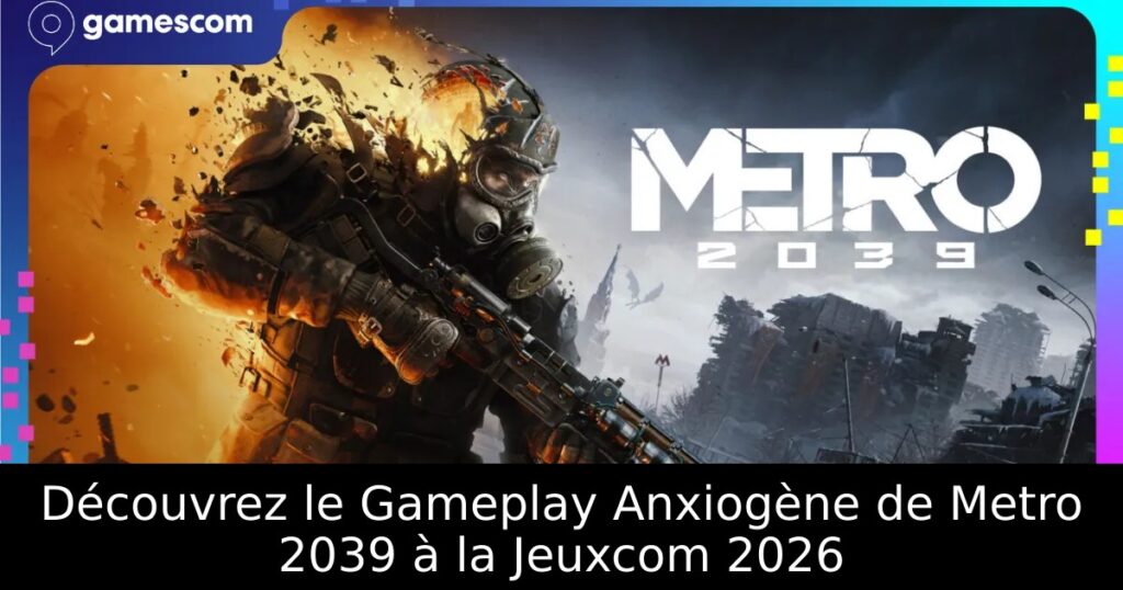 Découvrez le Gameplay Anxiogène de Metro 2039 à la Jeuxcom 2026
