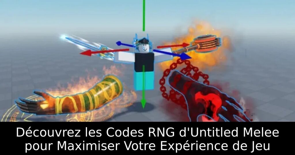 Découvrez les Codes RNG d&rsquo;Untitled Melee pour Maximiser Votre Expérience de Jeu