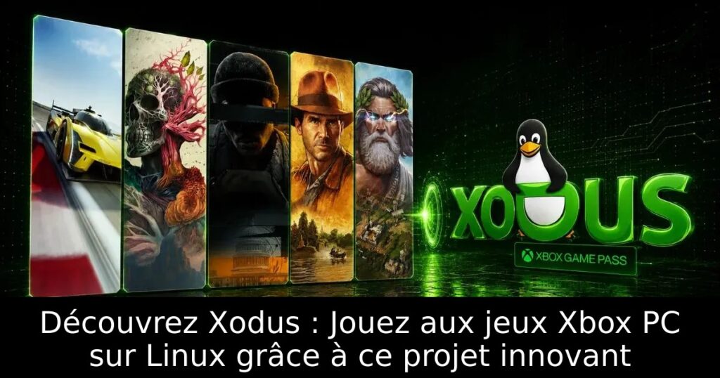 Découvrez Xodus : Jouez aux jeux Xbox PC sur Linux grâce à ce projet innovant