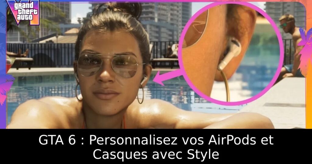 GTA 6 : Personnalisez vos AirPods et Casques avec Style