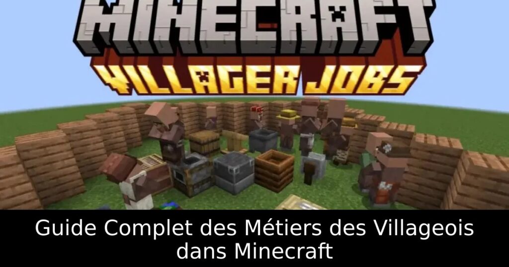 Guide Complet des Métiers des Villageois dans Minecraft