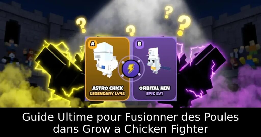 Guide Ultime pour Fusionner des Poules dans Grow a Chicken Fighter