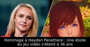 Hommage à Hayden Panettiere : Une étoile du jeu vidéo s&rsquo;éteint à 36 ans