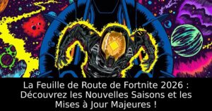 La Feuille de Route de Fortnite 2026 : Découvrez les Nouvelles Saisons et les Mises à Jour Majeures !