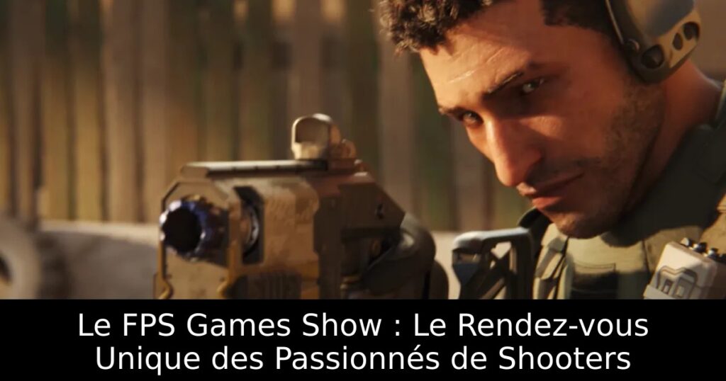 Le FPS Games Show : Le Rendez-vous Unique des Passionnés de Shooters