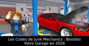 Les Codes de Junk Mechanics : Boostez Votre Garage en 2026