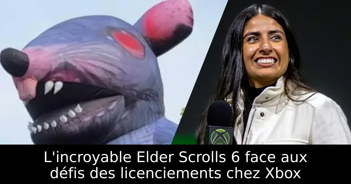 L&rsquo;incroyable Elder Scrolls 6 face aux défis des licenciements chez Xbox