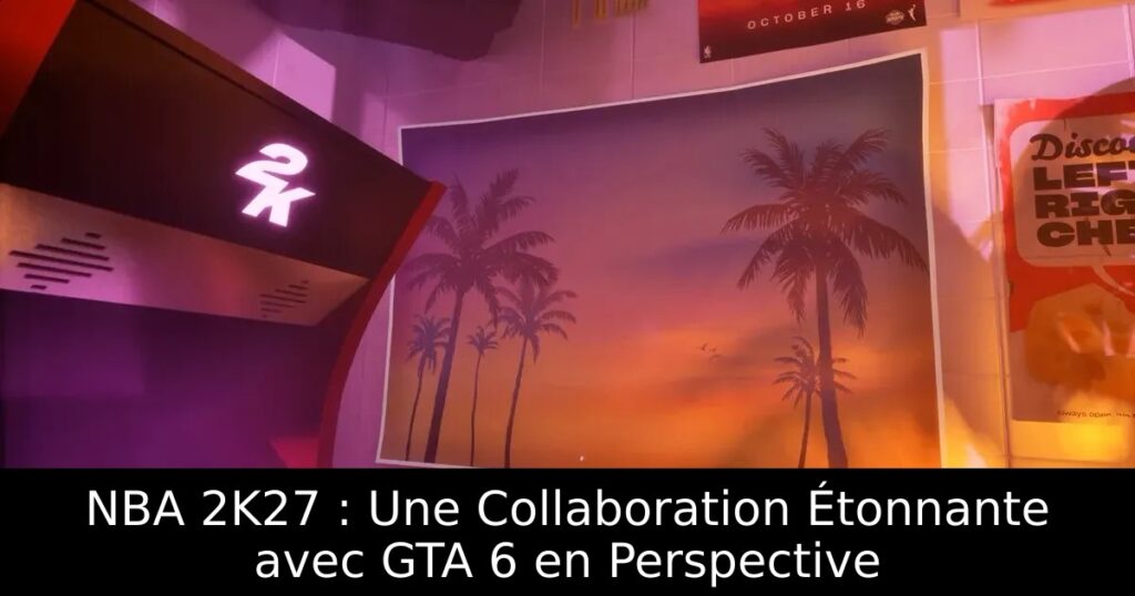 NBA 2K27 : Une Collaboration Étonnante avec GTA 6 en Perspective