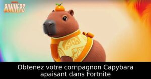 Obtenez votre compagnon Capybara apaisant dans Fortnite