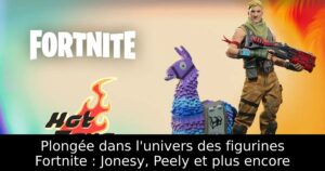 Plongée dans l&rsquo;univers des figurines Fortnite : Jonesy, Peely et plus encore