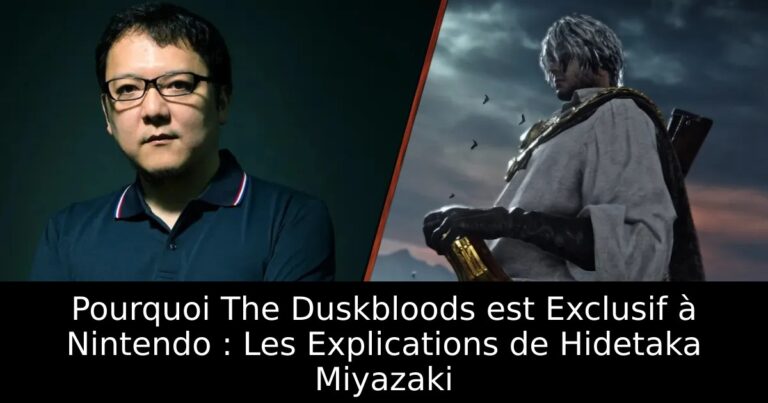 Pourquoi The Duskbloods est Exclusif à Nintendo : Les Explications de Hidetaka Miyazaki