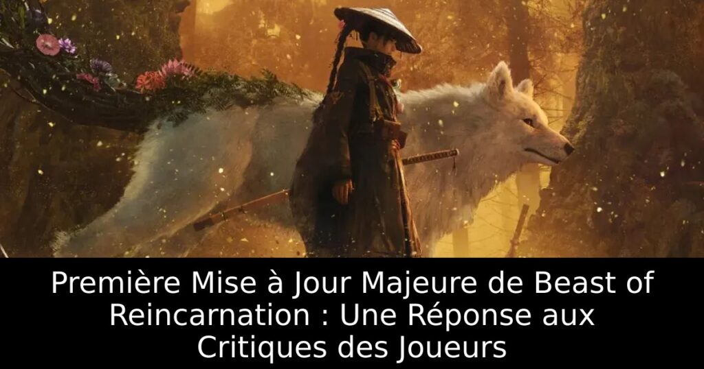 Première Mise à Jour Majeure de Beast of Reincarnation : Une Réponse aux Critiques des Joueurs