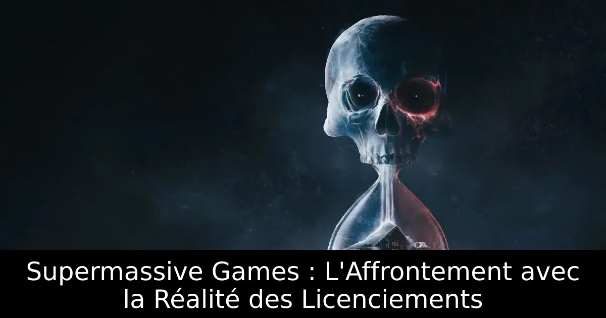 Supermassive Games : L&rsquo;Affrontement avec la Réalité des Licenciements