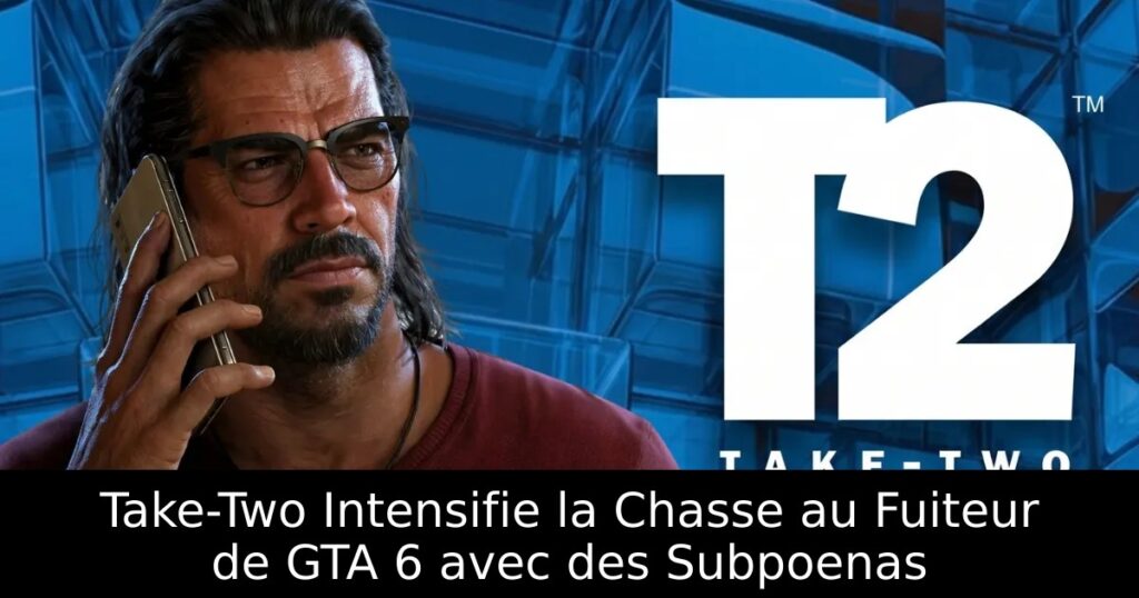 Take-Two Intensifie la Chasse au Fuiteur de GTA 6 avec des Subpoenas