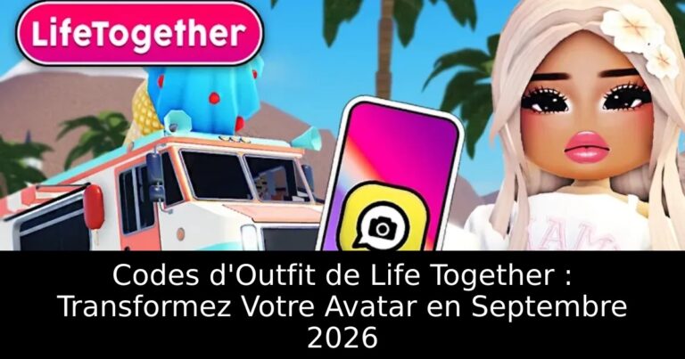 Codes d&rsquo;Outfit de Life Together : Transformez Votre Avatar en Septembre 2026