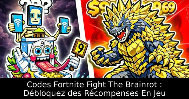 Codes Fortnite Fight The Brainrot : Débloquez des Récompenses En Jeu