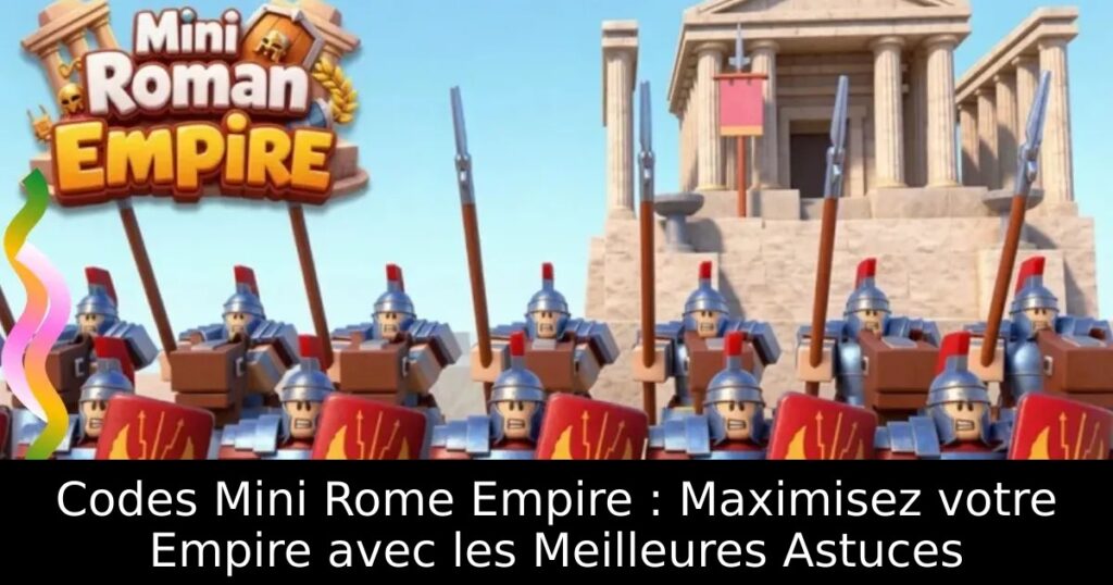 Codes Mini Rome Empire : Maximisez votre Empire avec les Meilleures Astuces