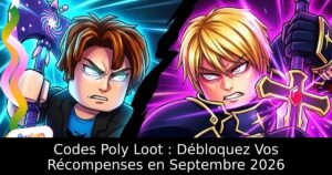 Codes Poly Loot : Débloquez Vos Récompenses en Septembre 2026