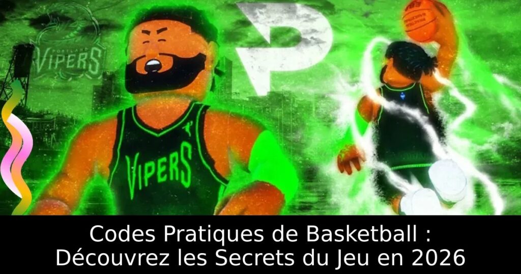 Codes Pratiques de Basketball : Découvrez les Secrets du Jeu en 2026