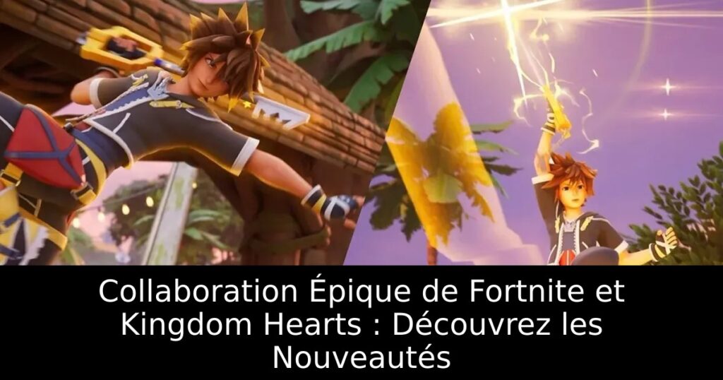 Collaboration Épique de Fortnite et Kingdom Hearts : Découvrez les Nouveautés