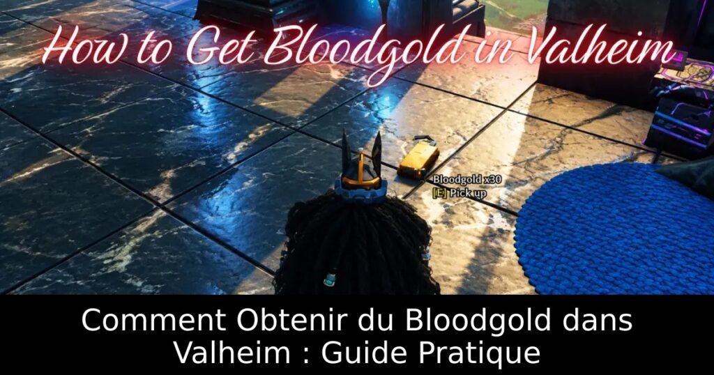 Comment Obtenir du Bloodgold dans Valheim : Guide Pratique