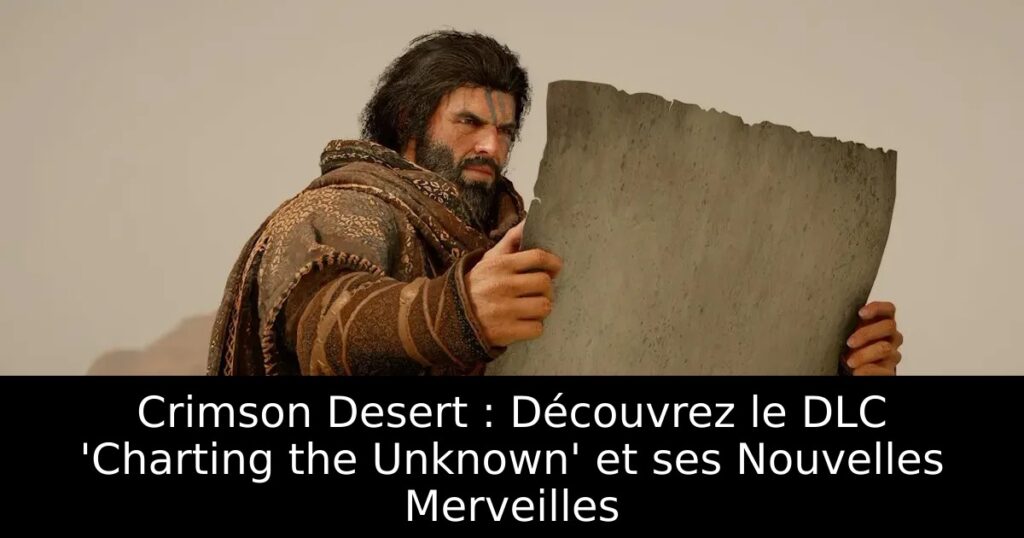 Crimson Desert : Découvrez le DLC &lsquo;Charting the Unknown&rsquo; et ses Nouvelles Merveilles