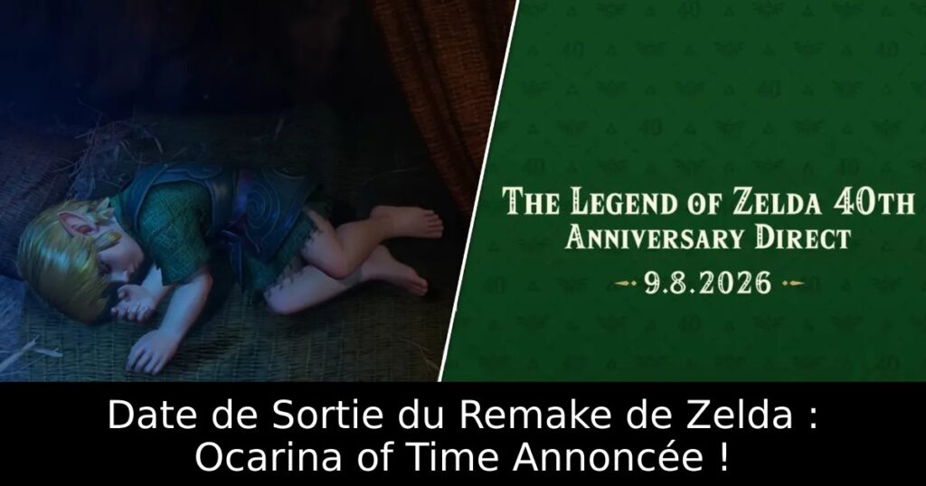 Date de Sortie du Remake de Zelda : Ocarina of Time Annoncée !