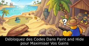 Débloquez des Codes Dans Paint and Hide pour Maximiser Vos Gains