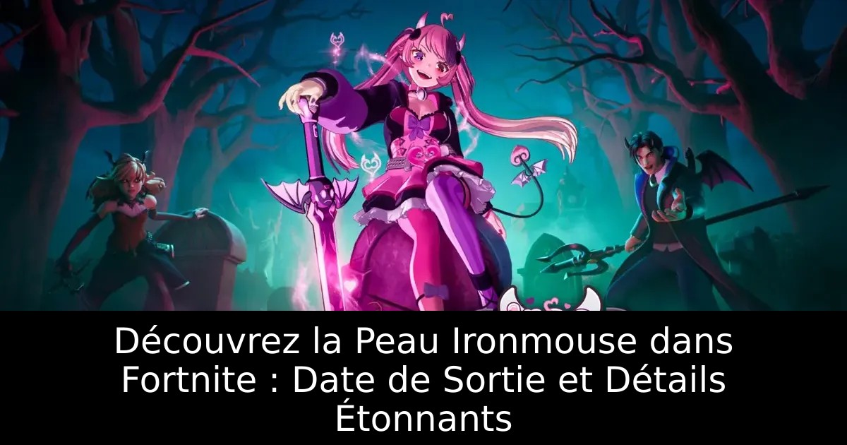 Découvrez la Peau Ironmouse dans Fortnite : Date de Sortie et Détails Étonnants