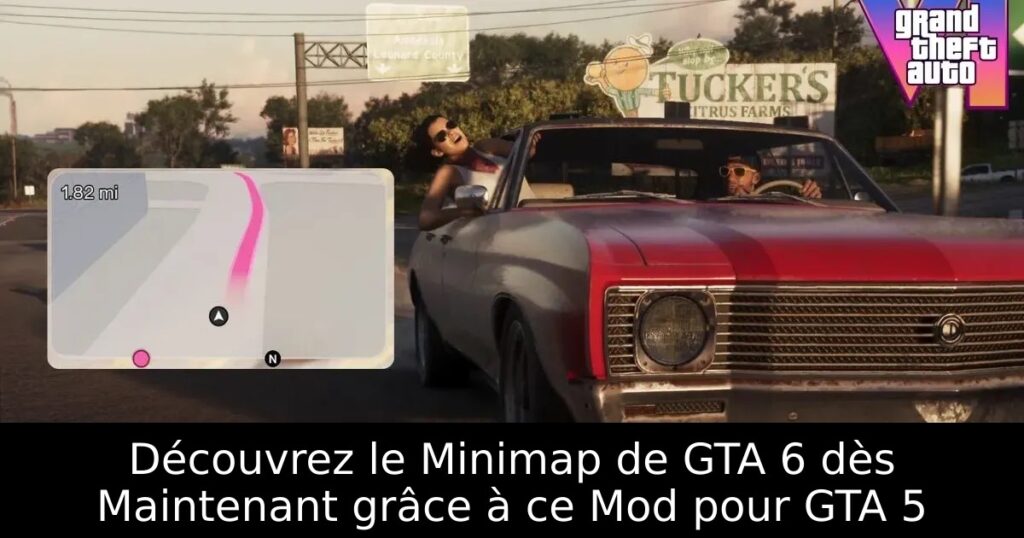 Découvrez le Minimap de GTA 6 dès Maintenant grâce à ce Mod pour GTA 5