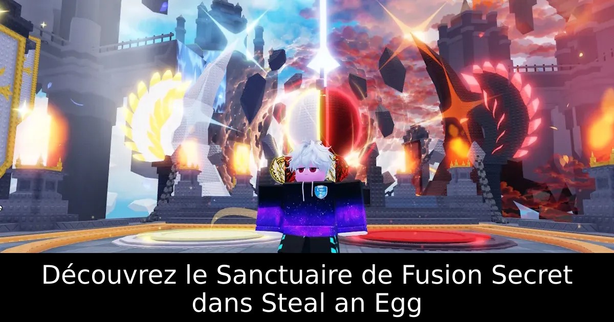 Découvrez le Sanctuaire de Fusion Secret dans Steal an Egg