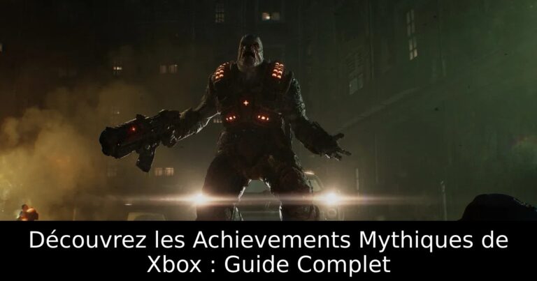 Découvrez les Achievements Mythiques de Xbox : Guide Complet