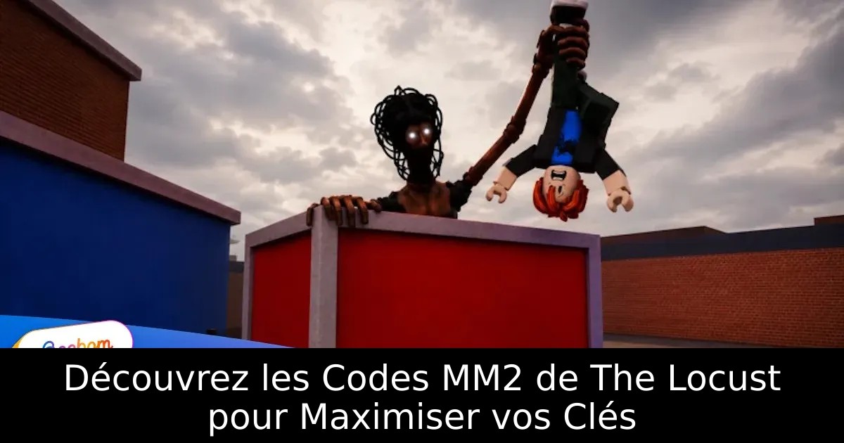 Découvrez les Codes MM2 de The Locust pour Maximiser vos Clés