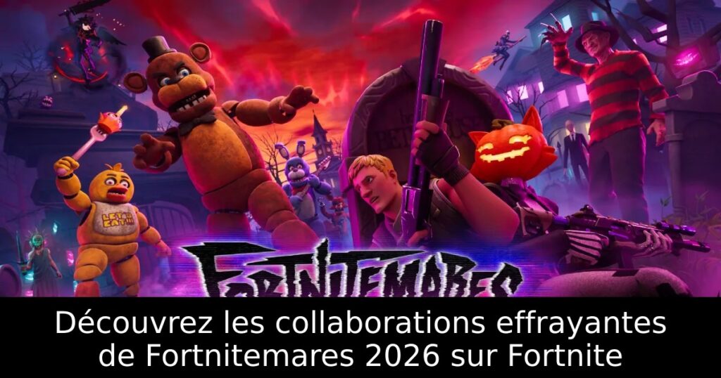 Découvrez les collaborations effrayantes de Fortnitemares 2026 sur Fortnite