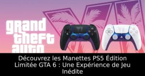 Découvrez les Manettes PS5 Édition Limitée GTA 6 : Une Expérience de Jeu Inédite