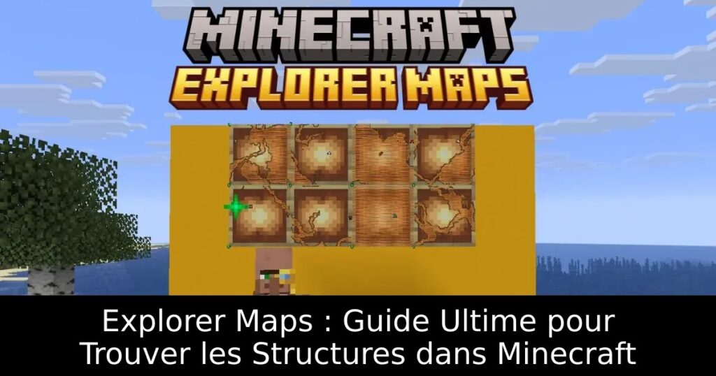 Explorer Maps : Guide Ultime pour Trouver les Structures dans Minecraft